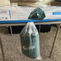 Tent And Sleeping Bag