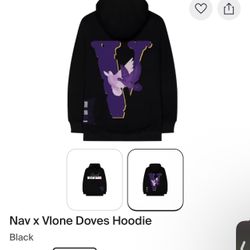 Vlone NAV Hoodie Sz 2XL