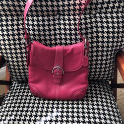 Fuschia Pink COACH Handbag