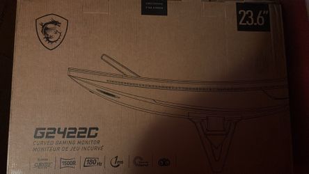 MSI 180hz Curved Gaming Monitor