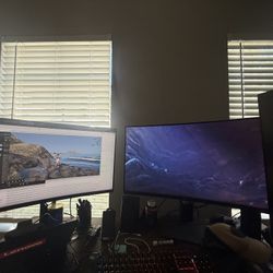 2 Gaming Monitors For Sale 