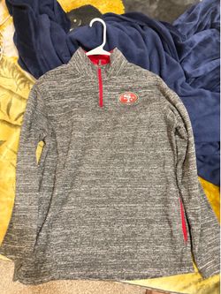 niners quarter zip