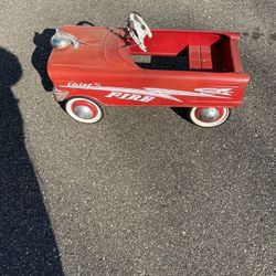 60’s Fire Chief Peddle Car $350/obo