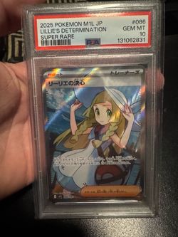 PSA 10 Lillie's Determination Super Rare Japanese Pokemon Card