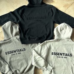 Essential hoodies