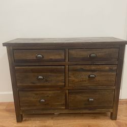 Rustic Wood Dresser