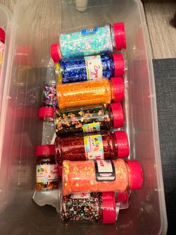 Craft Glitter (2 small bins)