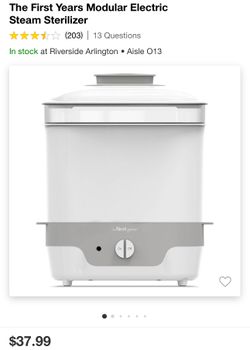 Baby Bottle Sterilizer