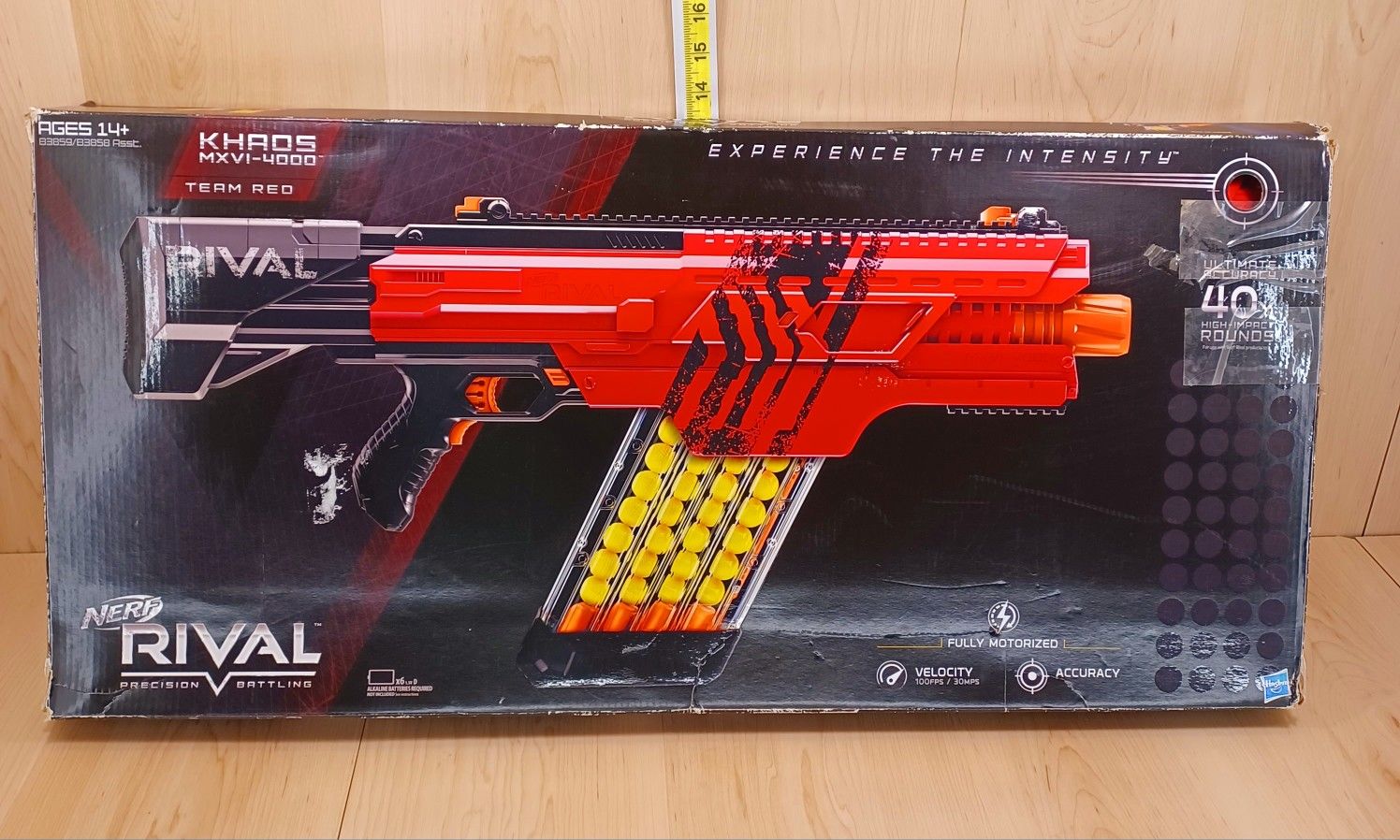 Red Nerf Rival Khaos MXVI-4000