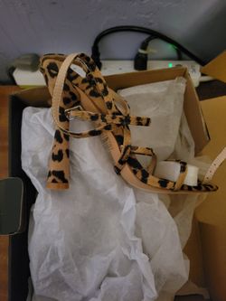 Leopard Heels