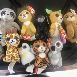 Mini TY Plushies Set