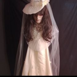 1900s  - 1920 Style Wedding Dress
