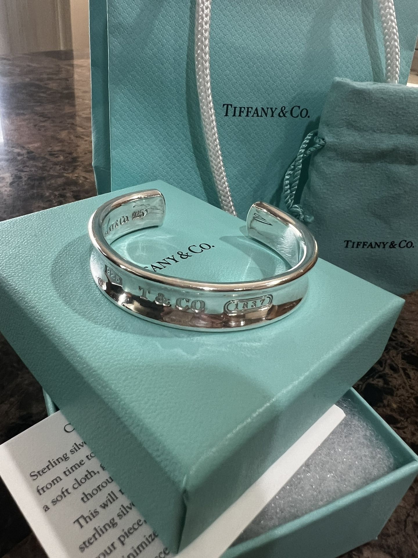 Tiffany & Co 1837 Cuff Bracelet