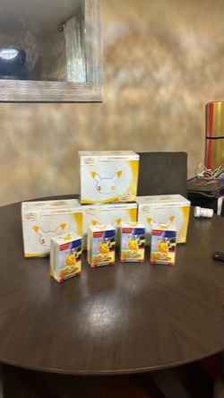 30th anniversary etb and booster bundle pokemon cards