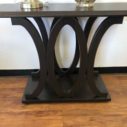 Espresso Consoler Table