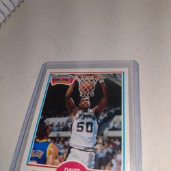 1990 Fleer David Robinson Rookie Card