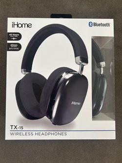 iHome TX-15 Wireless Bluetooth Headphones