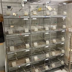 Higgins Bird Cages-15 Total  SOLD AS IS