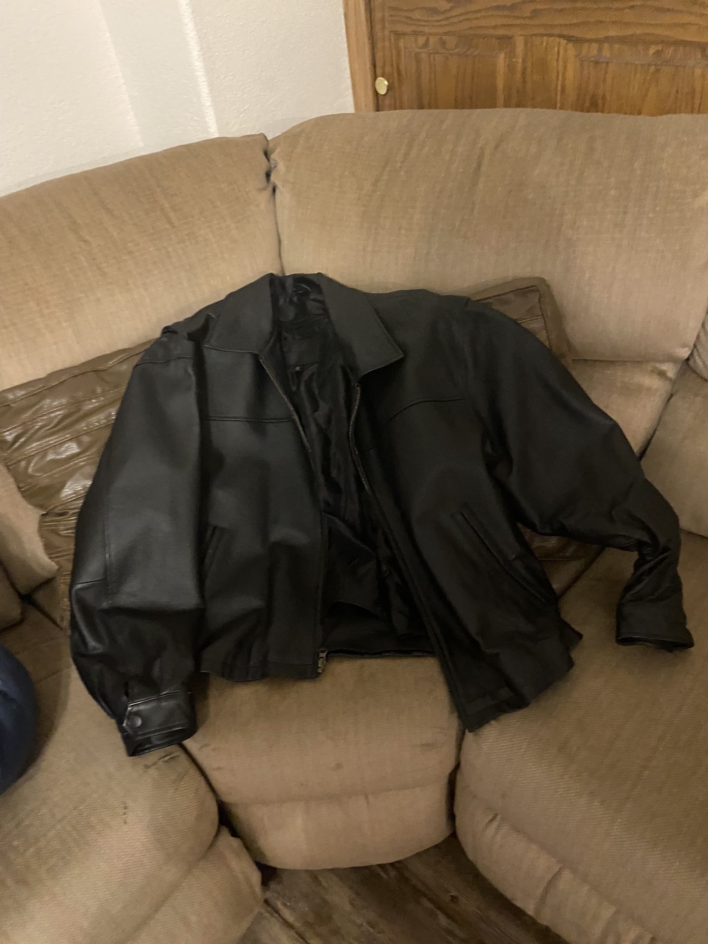 St John’s Bay XL Leather Jacket 