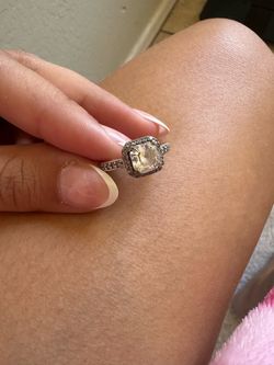 Helzberg ring (birthstone ring) April