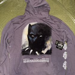 New Darc Sport x Marvel Black Panther Hoodie - Size M