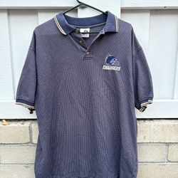 Chargers Vintage 90s Polo Shirt Size L / XL