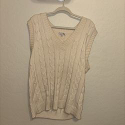 Fashion Nova Cable Knit Vest