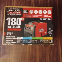 Lincoln Electric 180 Weld Oak..$800