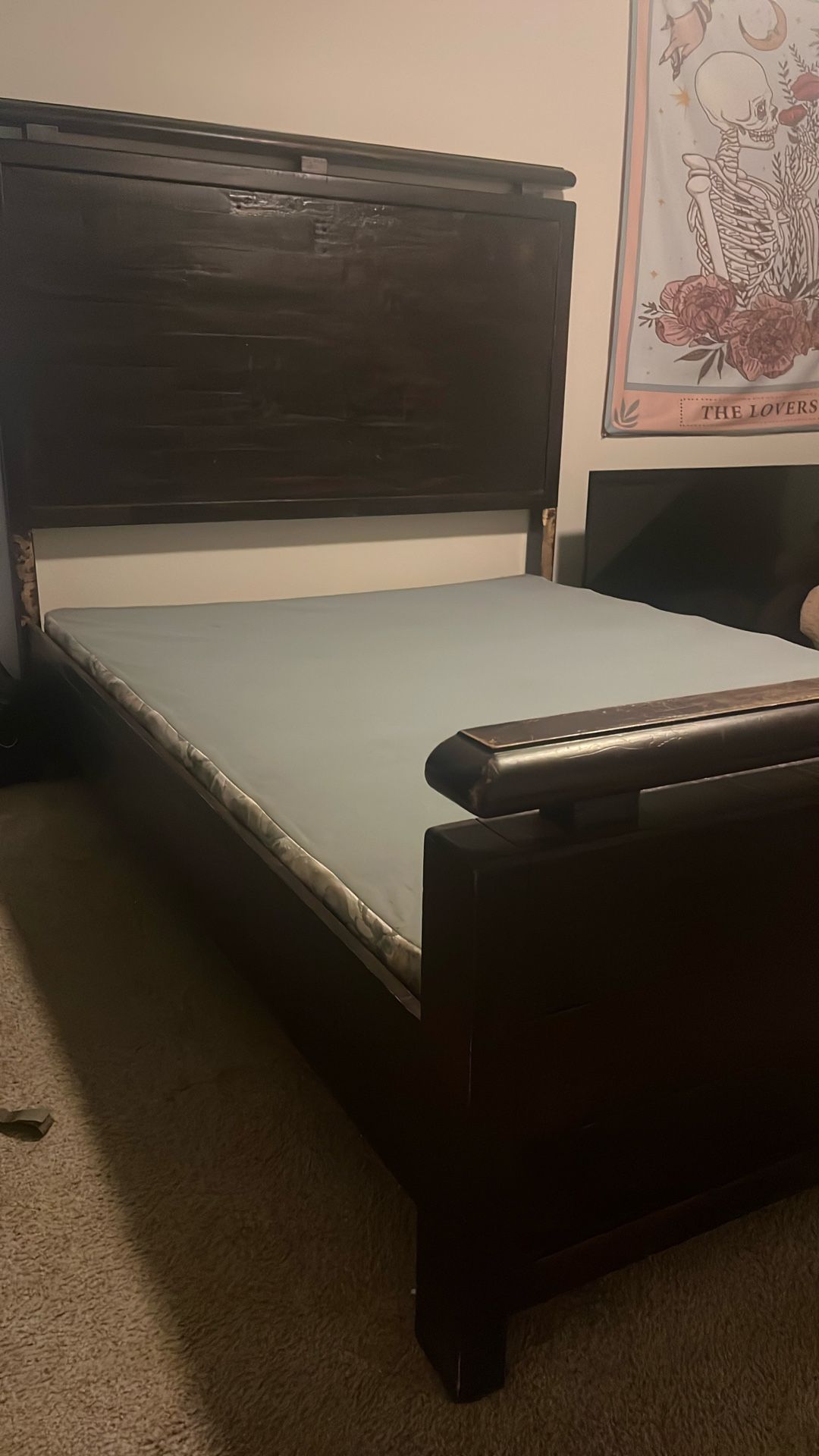 Queen Size Bed Set With Box spring