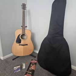🔥Left Hand Fender Guitar w/ stand & more🔥