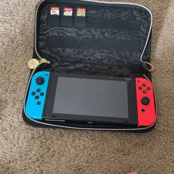 Nintendo switch complete with games