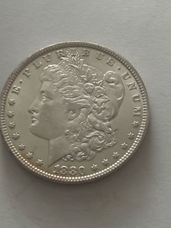 1880-P Morgan Dollar Silver Coin