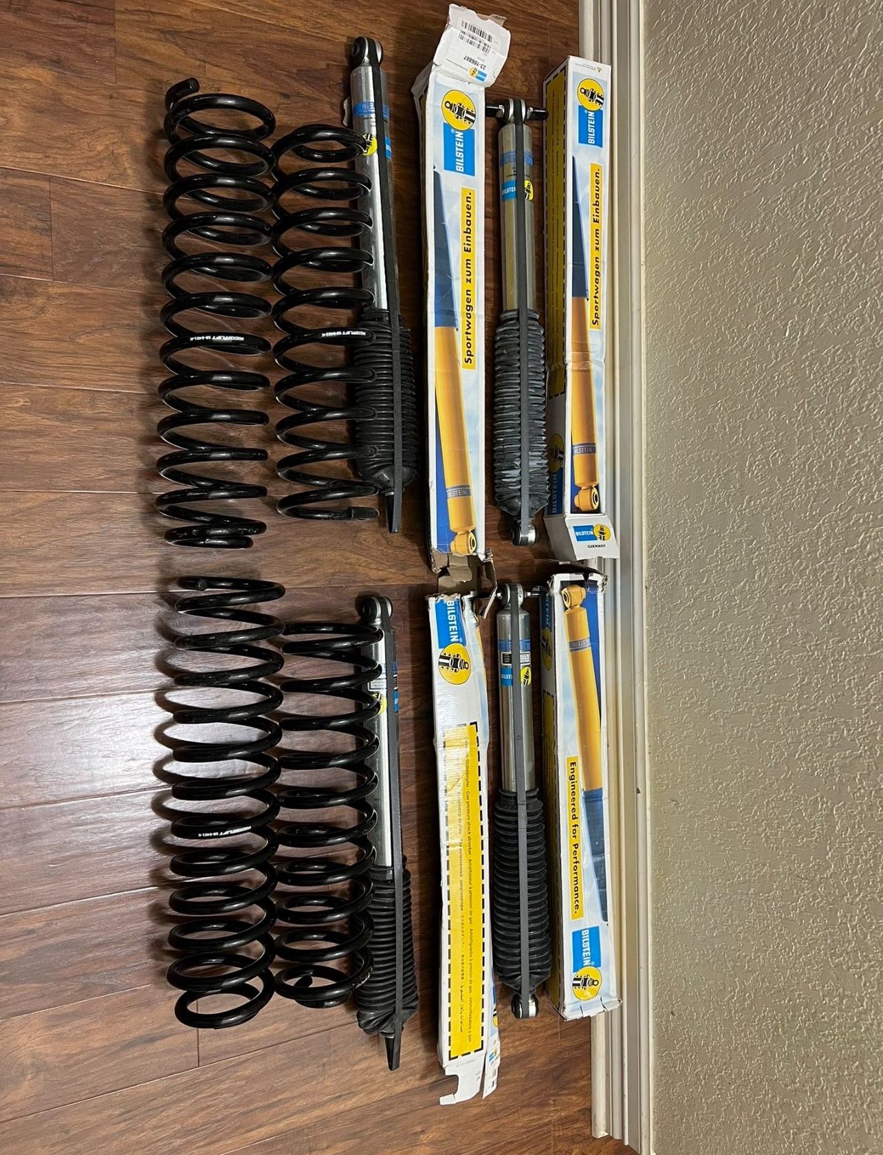 2007-2018 Jeep Wrangler JK 4" COIL SPRING KIT