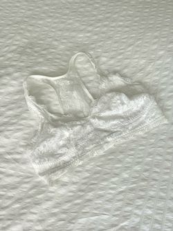 Felina White Lace Bralette