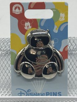 New Disney Parks Metallic Balloon Baymax Pin 