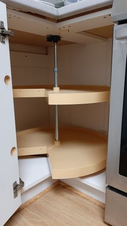 TWO TIER KITCHEN CABINET ORGANIZER
