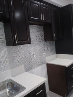 Kitchen cabinets