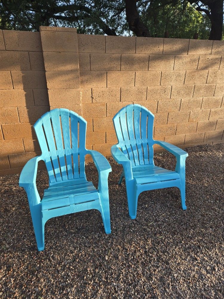 Adirondack Chairs X 4