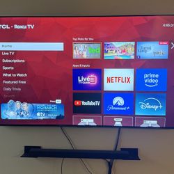 TCL 75inch 4k Smart TV 