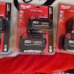 Milwaukee M18 Fuel Batteries 