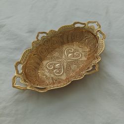 Decorative Gold Tray