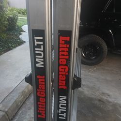 Little Giant Ladders Multi M18, 18-ft Reach Type 1A - 300 lbs. Load Capacity Telescoping Multi-Position Ladder