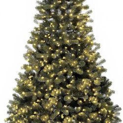 Wondershop (contact info removed)6 6.5' Pre-lit Alberta Spruce Artificial Christmas Tree
