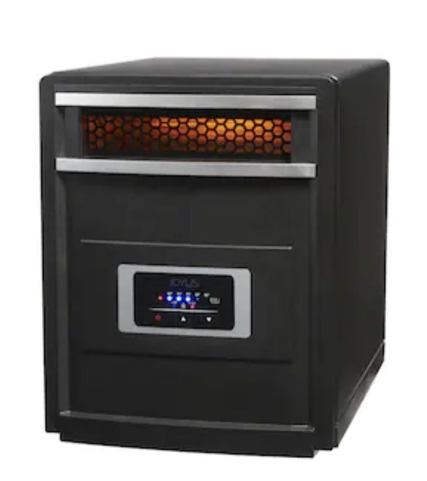 Idylis  5,118-BTU Infrared Cabinet Electric Space Heater with Thermostat and Energy Saving Setting Pay With Crypto 