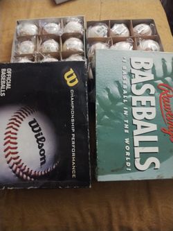Little League tournament baseballs
