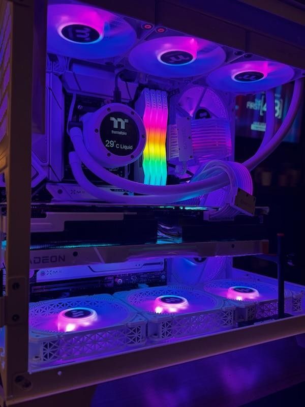 All White Ultra Gaming Pc 