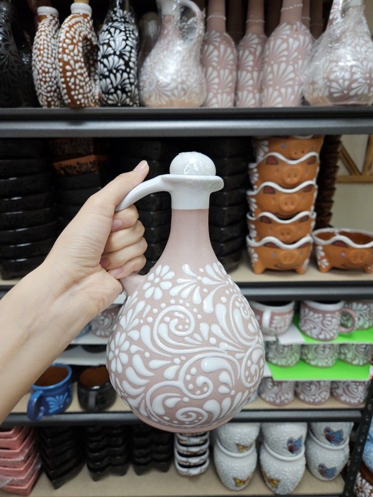 White/Pink Tequilero 🤍🍶🩷 ‼️$25‼️