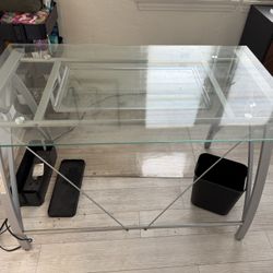 Glass Table Desk