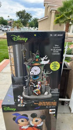 Halloween Nightmare before Christmas clock