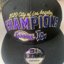 LA SnapBack 2020 Champions . LA Lakers LA Dodgers